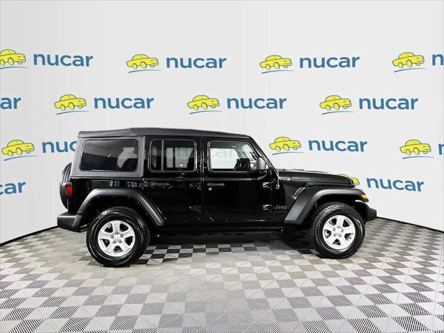 used 2022 Jeep Wrangler Unlimited car, priced at $33,599