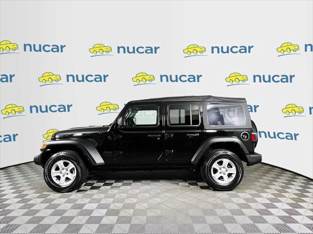 used 2022 Jeep Wrangler Unlimited car, priced at $33,599