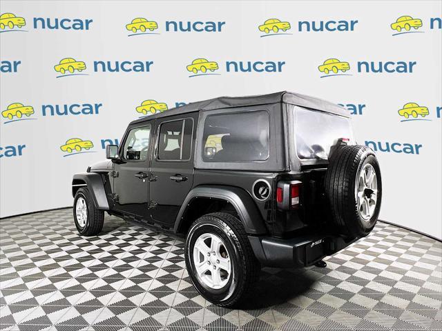 used 2022 Jeep Wrangler Unlimited car, priced at $33,599