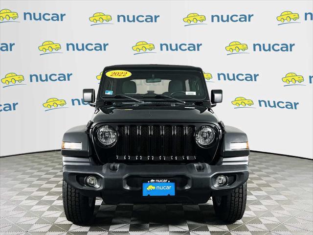 used 2022 Jeep Wrangler Unlimited car, priced at $33,599