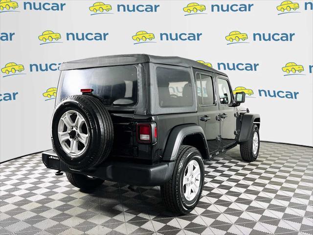 used 2022 Jeep Wrangler Unlimited car, priced at $33,599