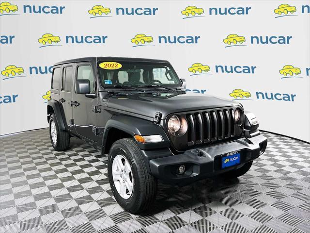 used 2022 Jeep Wrangler Unlimited car, priced at $31,754