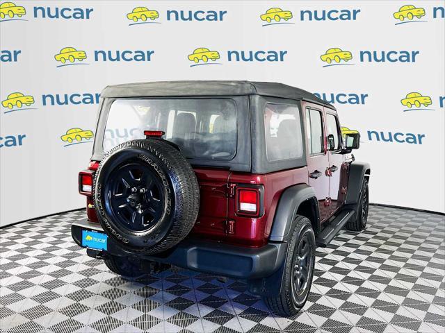 used 2021 Jeep Wrangler Unlimited car, priced at $27,991