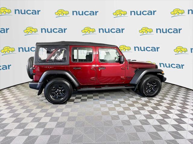 used 2021 Jeep Wrangler Unlimited car, priced at $27,991