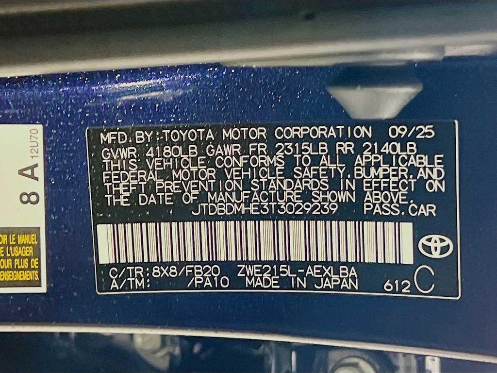 new 2026 Toyota Corolla Hybrid car, priced at $29,118