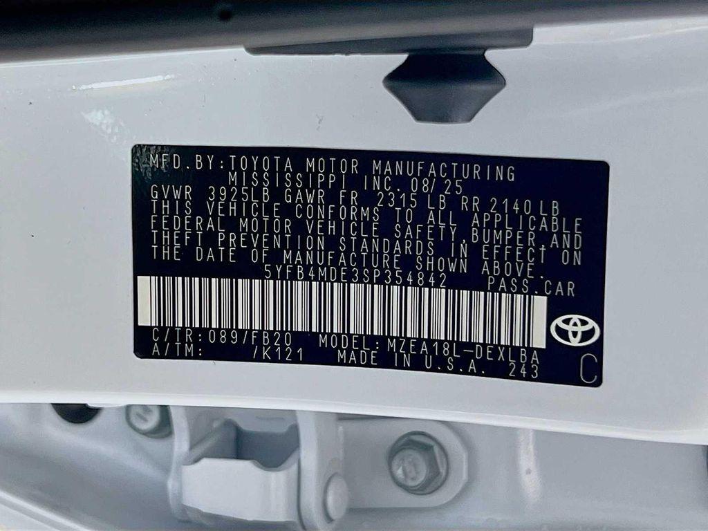 new 2025 Toyota Corolla car, priced at $24,723