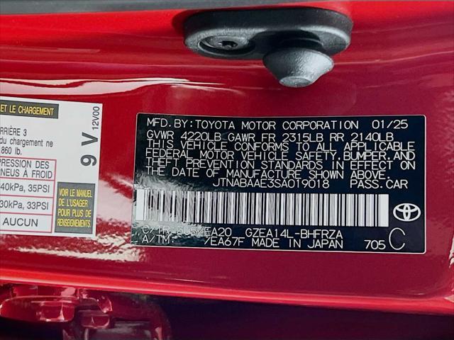 new 2025 Toyota GR Corolla car, priced at $40,618