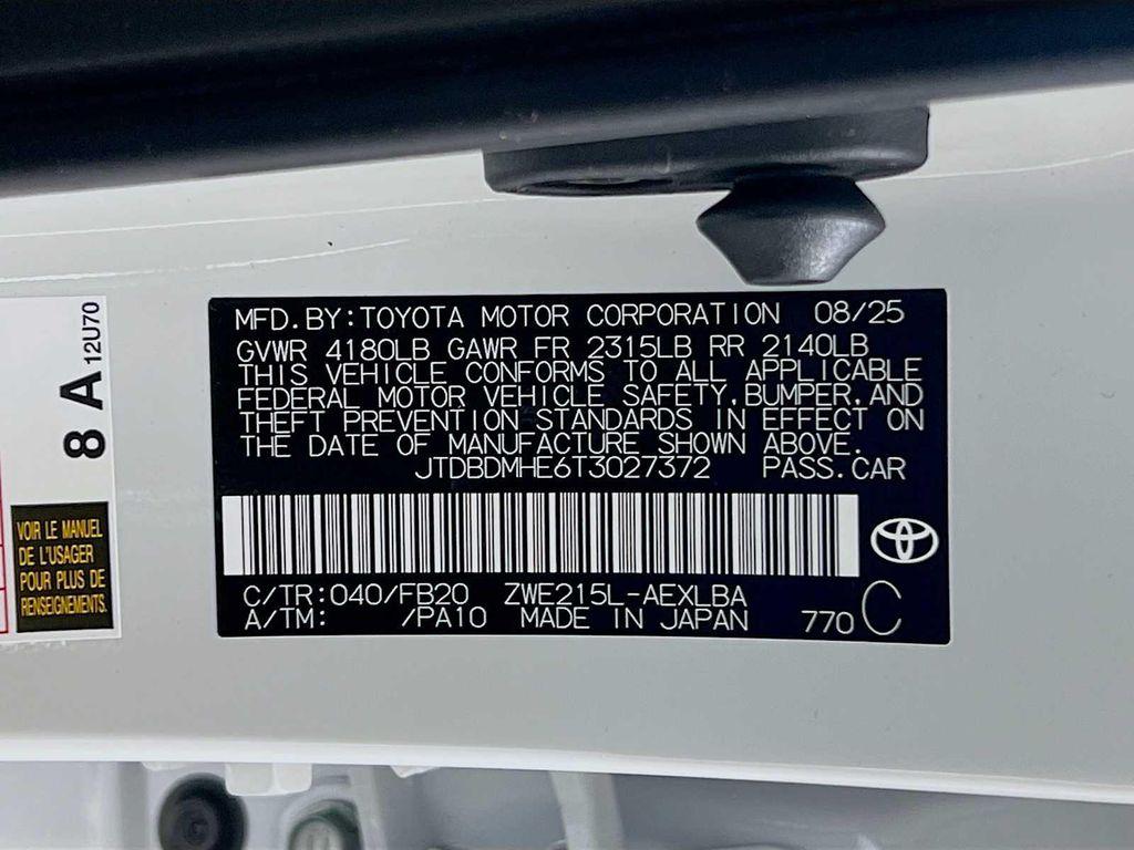 new 2026 Toyota Corolla Hybrid car, priced at $28,243