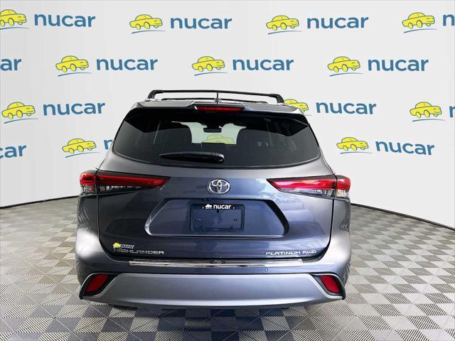 used 2022 Toyota Highlander car, priced at $45,491