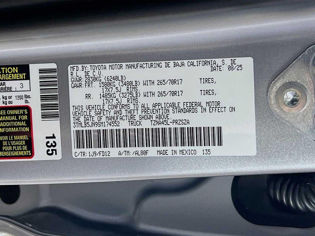 new 2025 Toyota Tacoma car, priced at $48,670