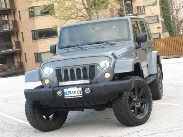 used 2014 Jeep Wrangler Unlimited car, priced at $20,995
