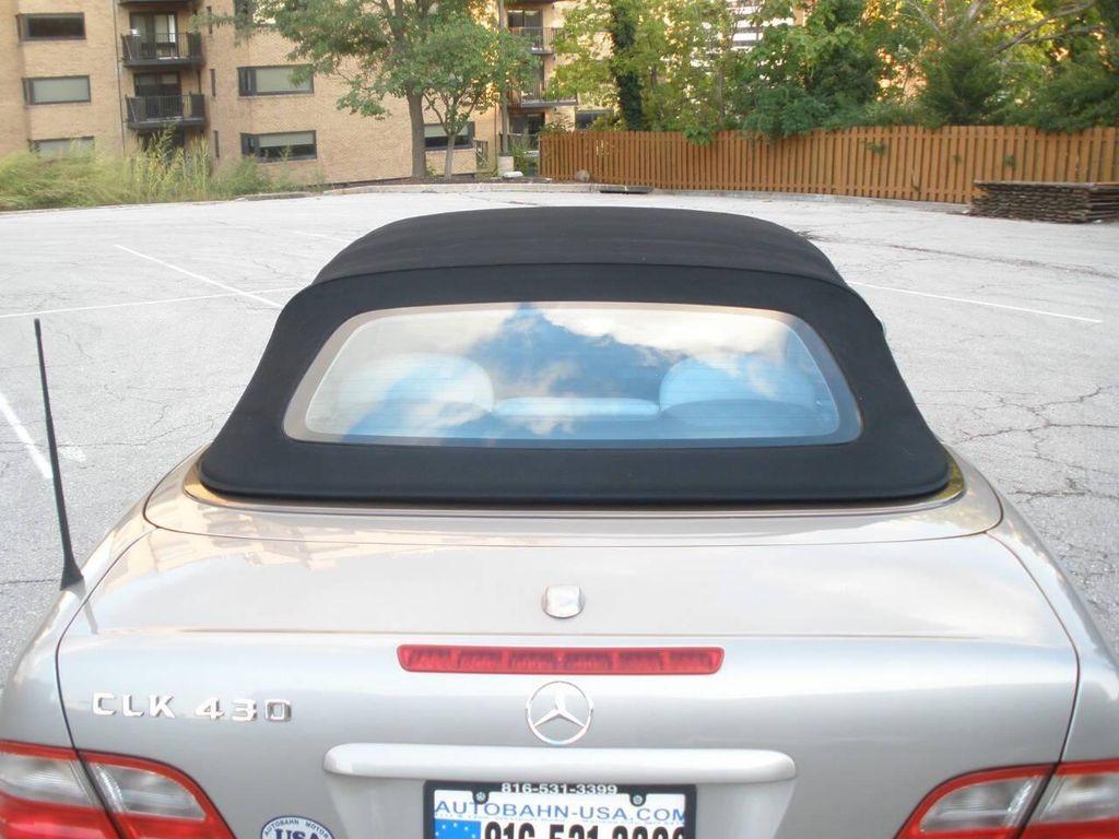 used 2003 Mercedes-Benz CLK-Class car, priced at $8,995