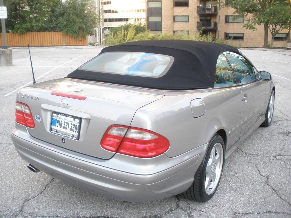 used 2003 Mercedes-Benz CLK-Class car, priced at $8,995