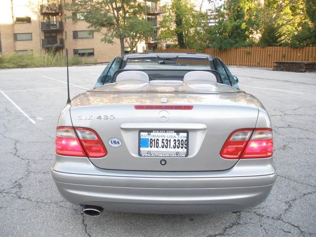 used 2003 Mercedes-Benz CLK-Class car, priced at $8,995