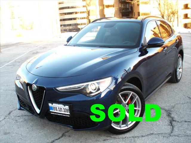 used 2018 Alfa Romeo Stelvio car, priced at $18,995