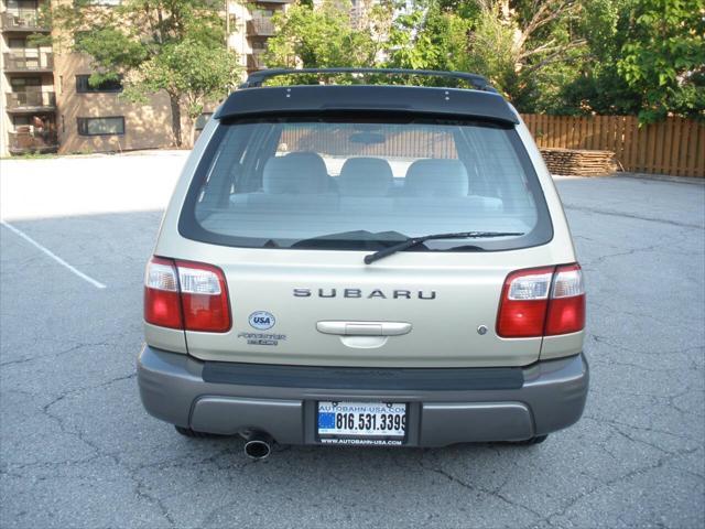 used 2002 Subaru Forester car, priced at $9,995