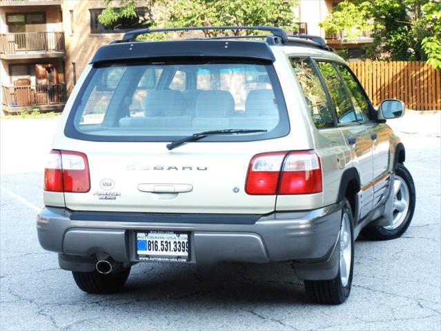 used 2002 Subaru Forester car, priced at $9,995