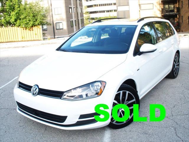 used 2016 Volkswagen Golf SportWagen car, priced at $12,595