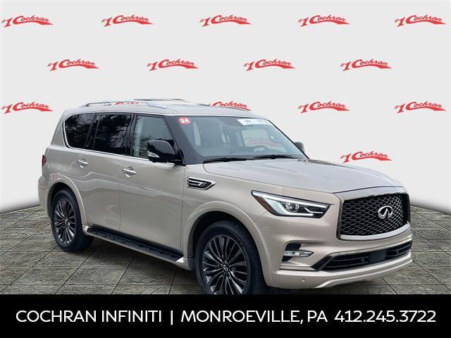 used 2024 INFINITI QX80 car, priced at $54,000