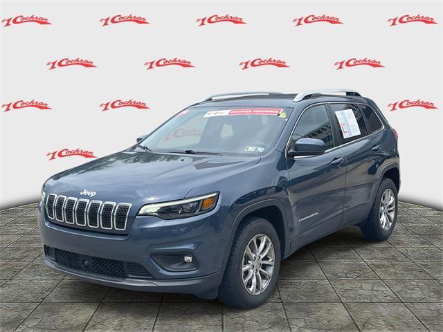 used 2021 Jeep Cherokee car, priced at $19,200
