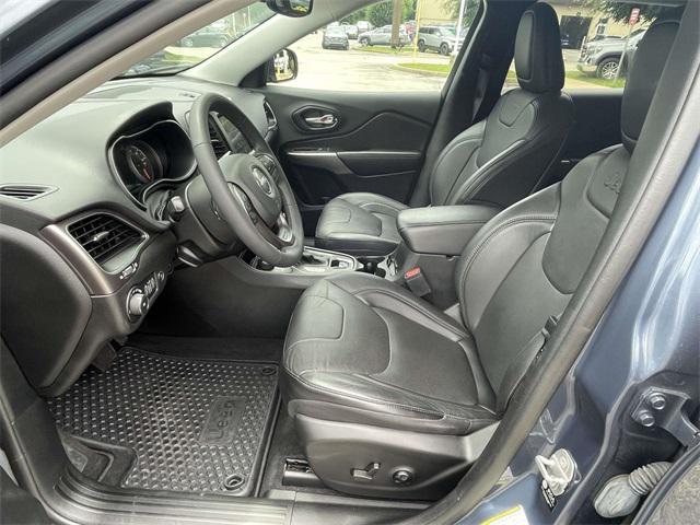 used 2021 Jeep Cherokee car, priced at $19,200