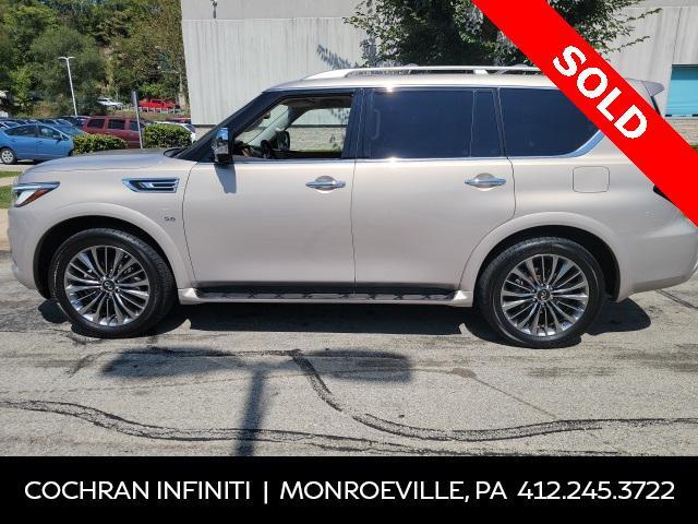 used 2019 INFINITI QX80 car, priced at $30,882