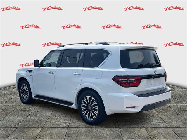 used 2021 Nissan Armada car, priced at $27,500