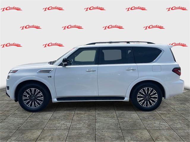 used 2021 Nissan Armada car, priced at $27,500