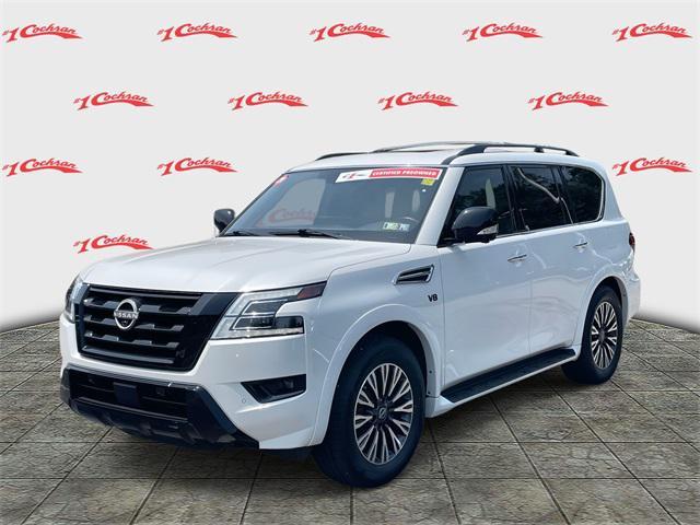 used 2021 Nissan Armada car, priced at $27,500
