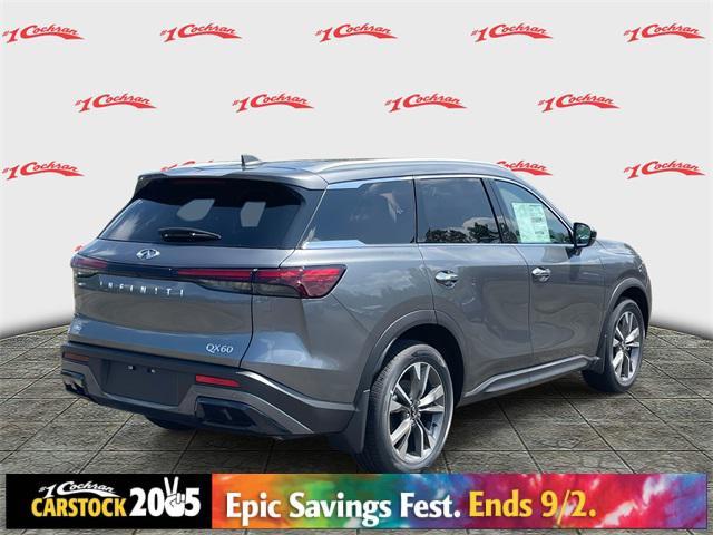 new 2025 INFINITI QX60 car, priced at $59,946