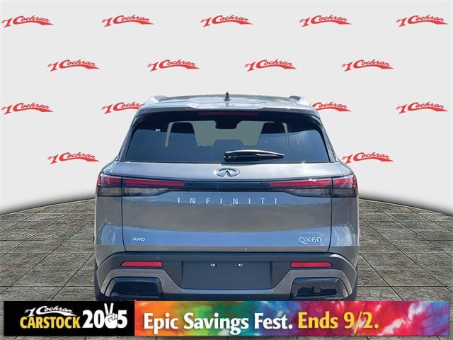 new 2025 INFINITI QX60 car, priced at $59,946