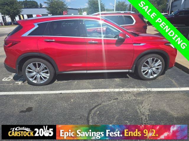 used 2022 INFINITI QX50 car, priced at $31,200