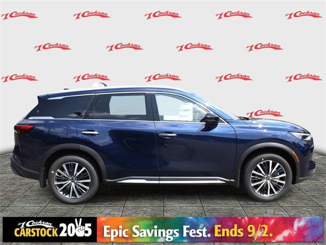 new 2025 INFINITI QX60 car, priced at $64,144