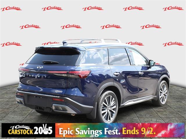 new 2025 INFINITI QX60 car, priced at $64,144