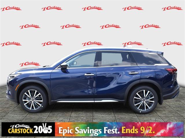 new 2025 INFINITI QX60 car, priced at $64,144