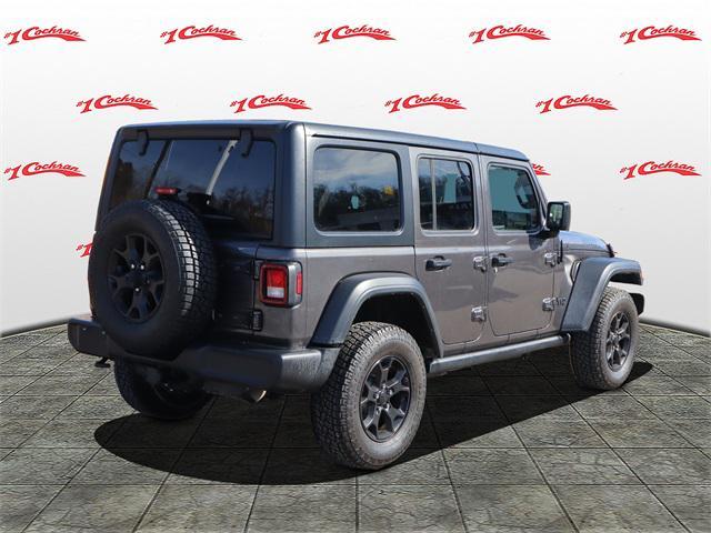 used 2021 Jeep Wrangler Unlimited car, priced at $29,582