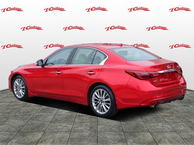 used 2021 INFINITI Q50 car, priced at $26,975