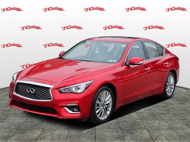 used 2021 INFINITI Q50 car, priced at $26,975