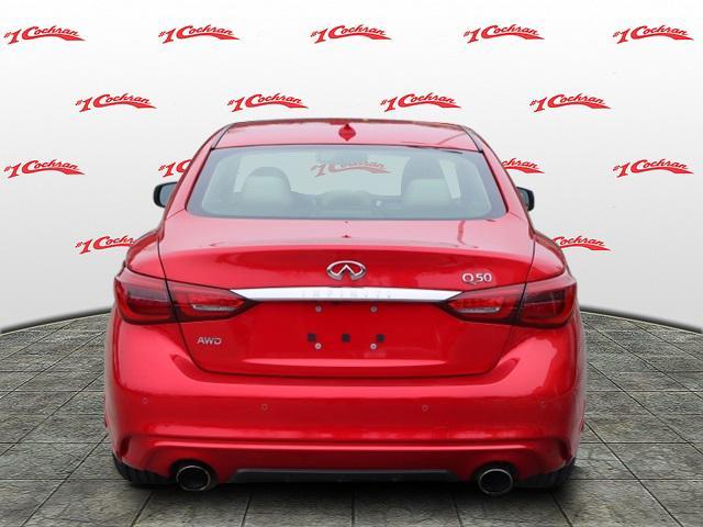 used 2021 INFINITI Q50 car, priced at $26,975