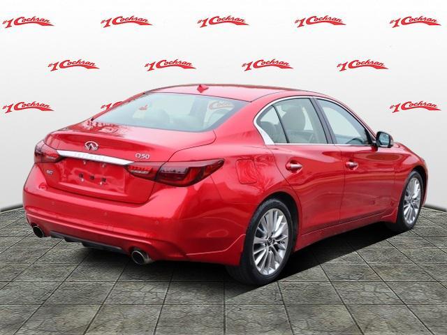 used 2021 INFINITI Q50 car, priced at $26,975