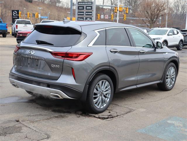 new 2025 INFINITI QX50 car, priced at $43,343