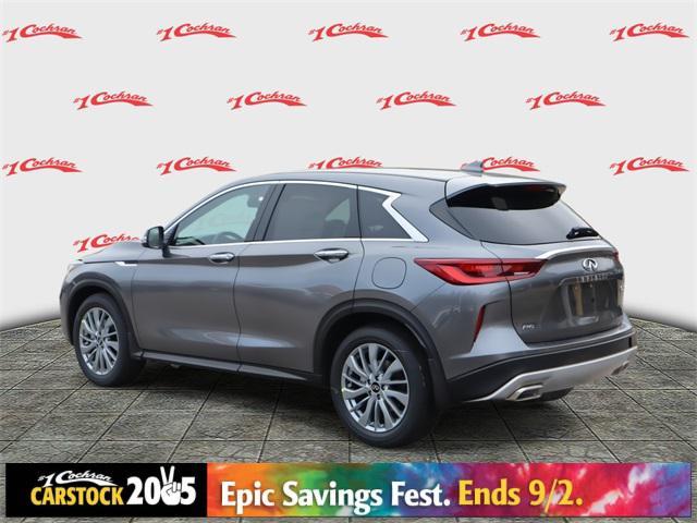 new 2025 INFINITI QX50 car, priced at $43,343