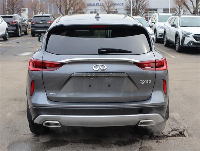 new 2025 INFINITI QX50 car, priced at $43,343