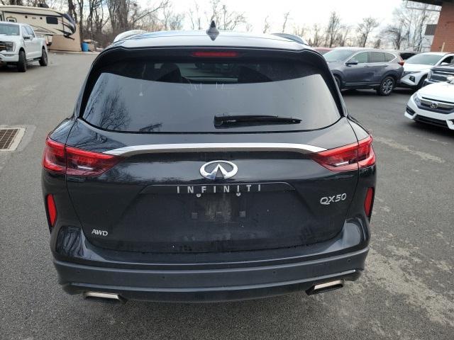 used 2021 INFINITI QX50 car, priced at $26,499