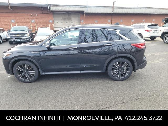 used 2021 INFINITI QX50 car, priced at $26,846