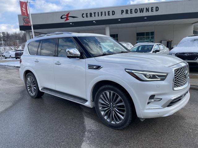 used 2021 INFINITI QX80 car, priced at $46,280