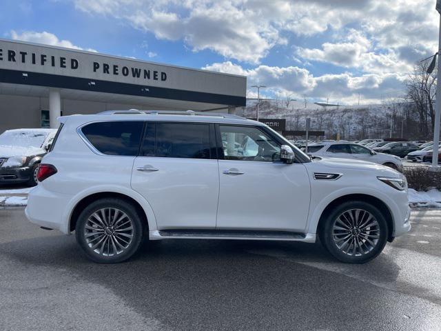 used 2021 INFINITI QX80 car, priced at $46,280