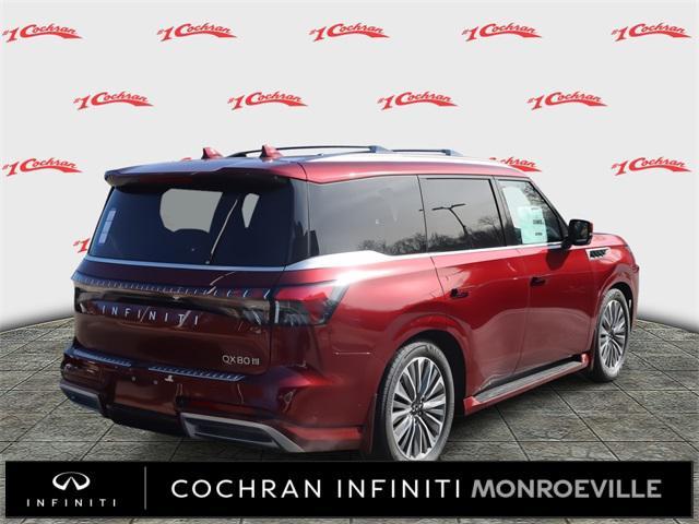new 2025 INFINITI QX80 car, priced at $102,857