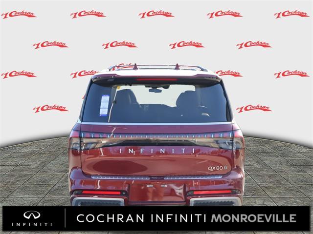 new 2025 INFINITI QX80 car, priced at $102,857