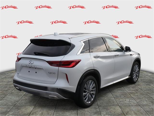 new 2025 INFINITI QX50 car, priced at $48,682